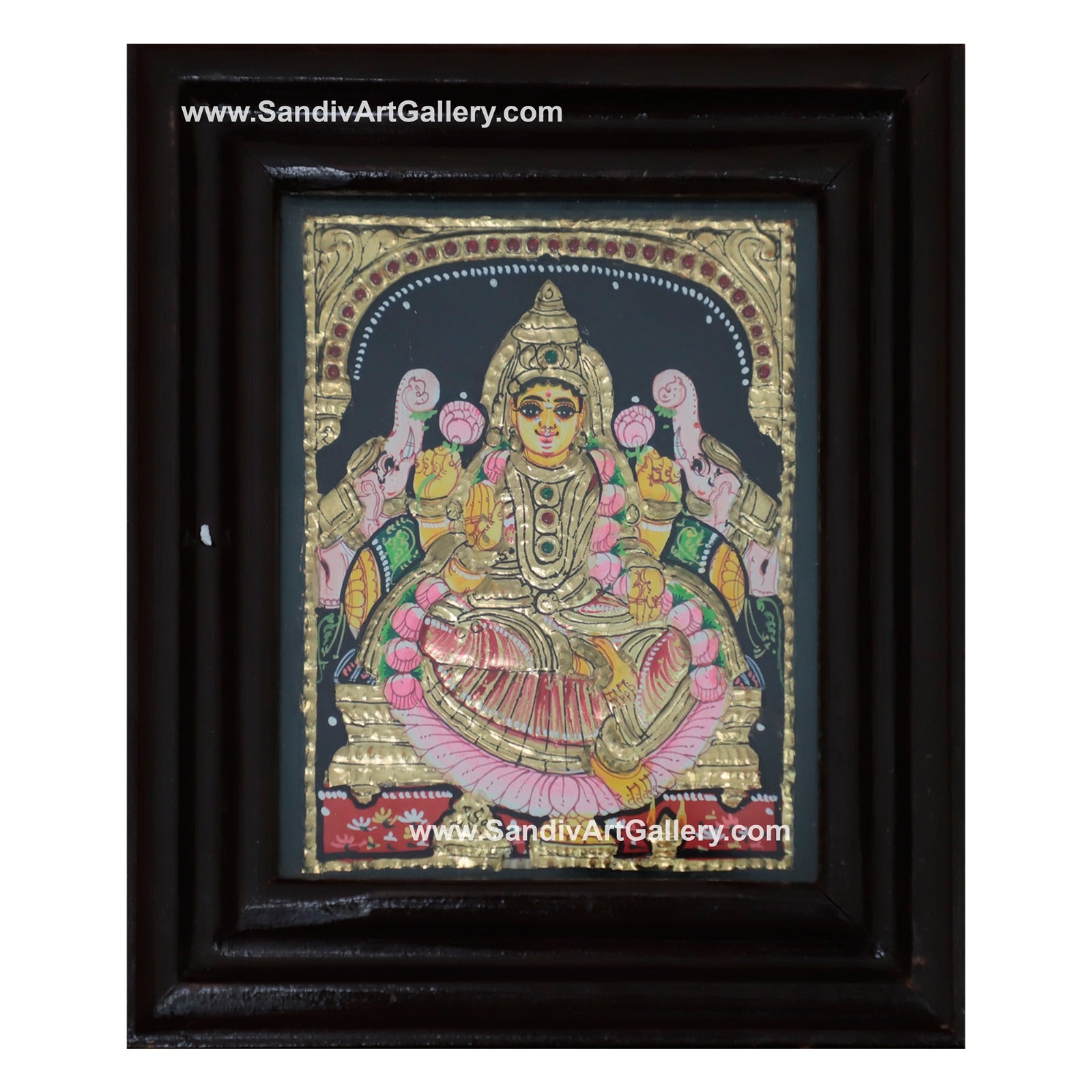 Lakshmi Tanjore Painting Jewel Box 1