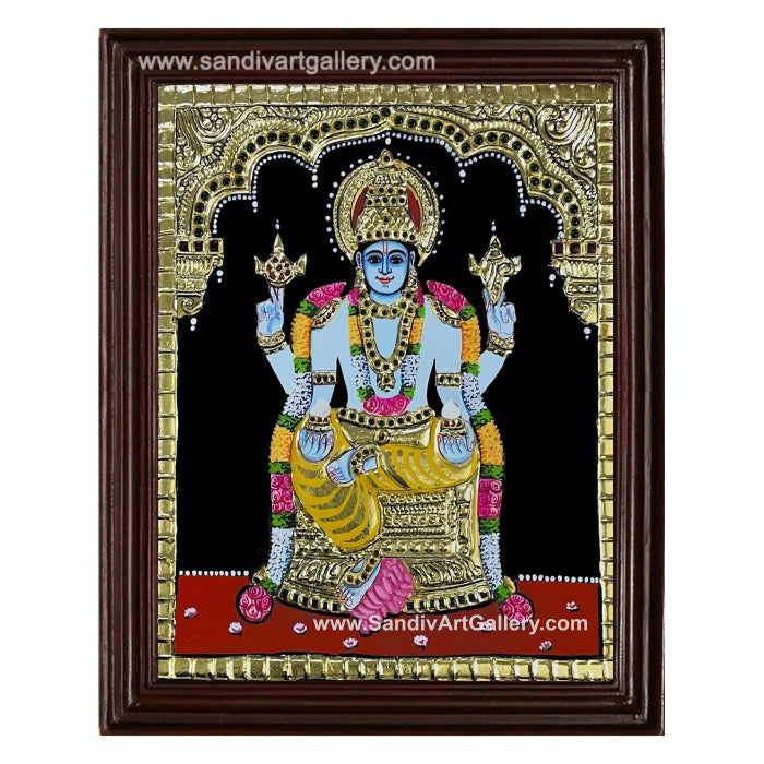 Dhanvantari Tanjore Painting2