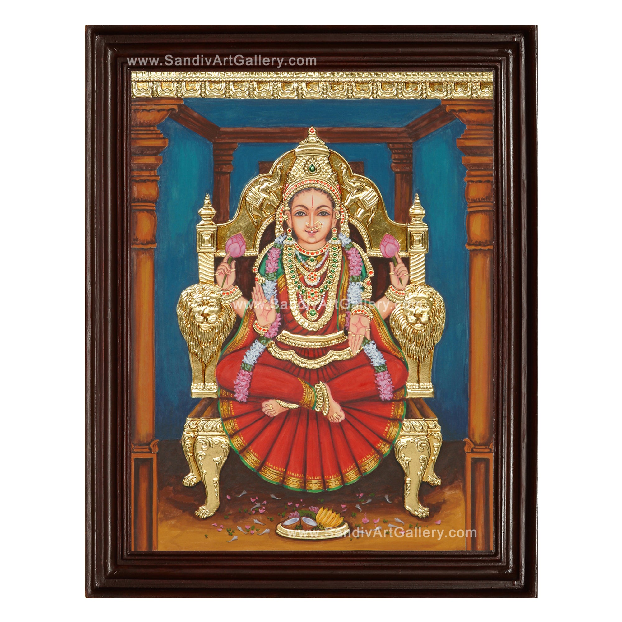 Antique Lakshmi Devi Tanjore Painting