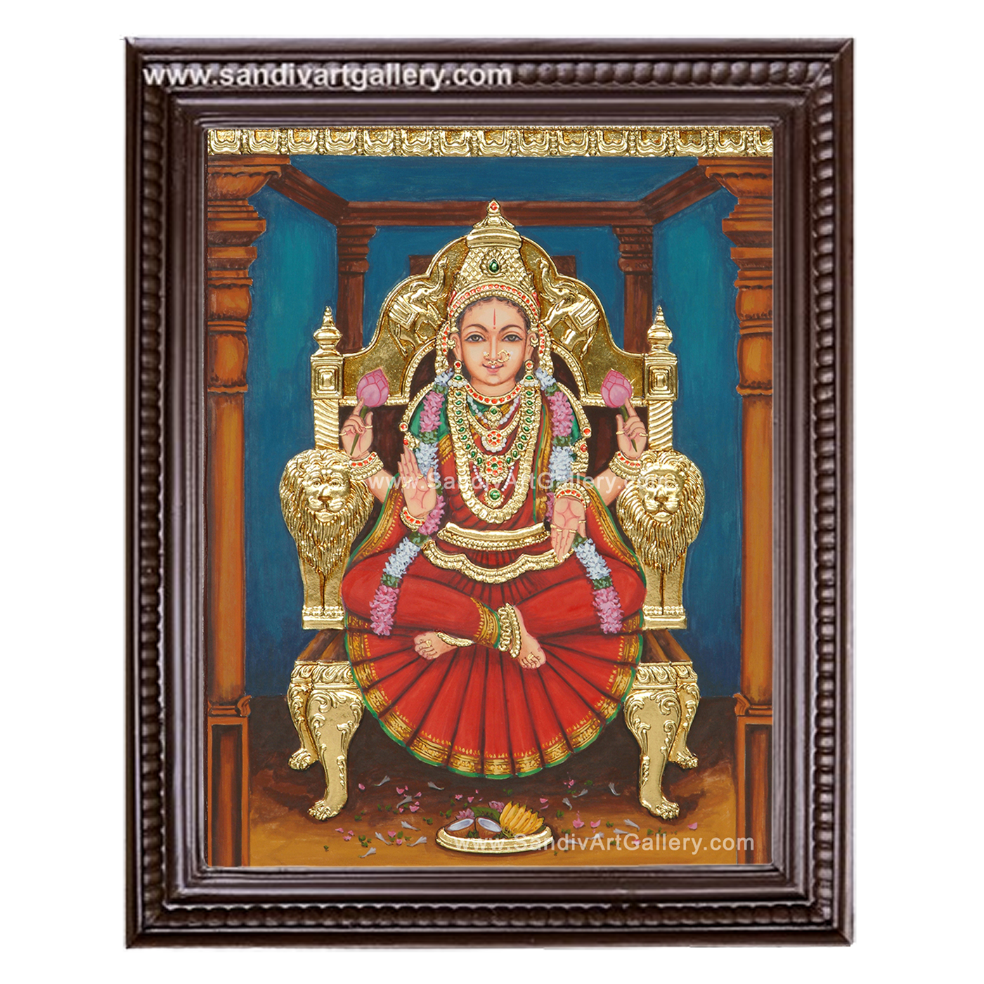 Antique Lakshmi Devi Tanjore Painting