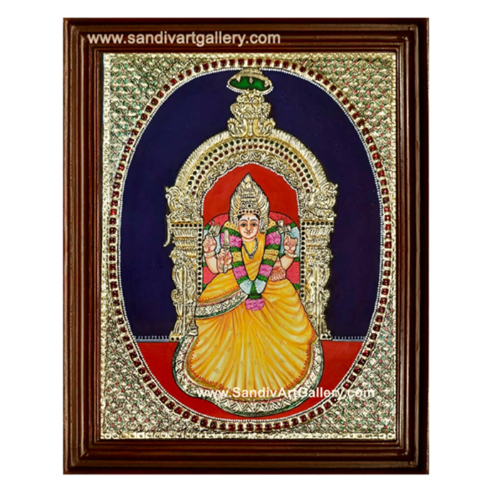 Bannari Amman Tanjore Painting