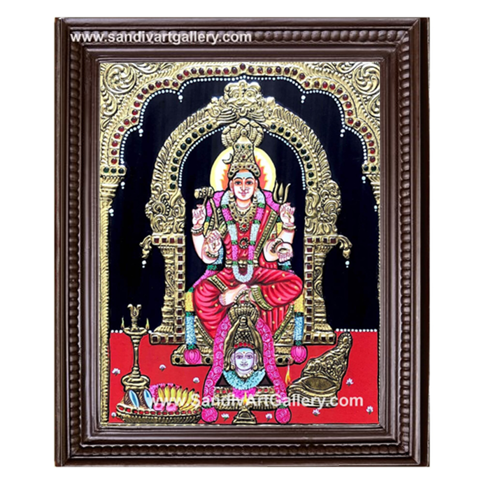 Karumariamman Tanjore Painting