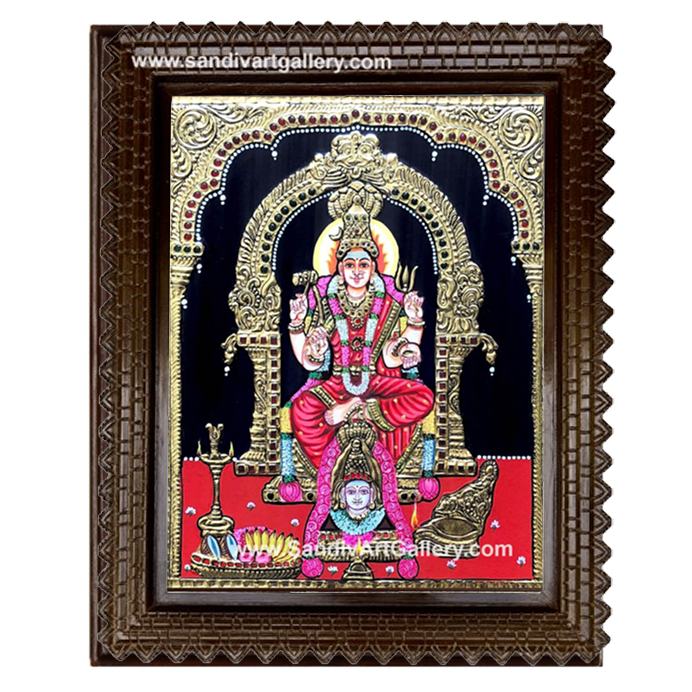 Karumariamman Tanjore Painting