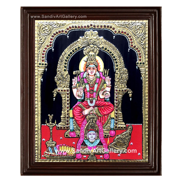 Karumariamman Tanjore Painting