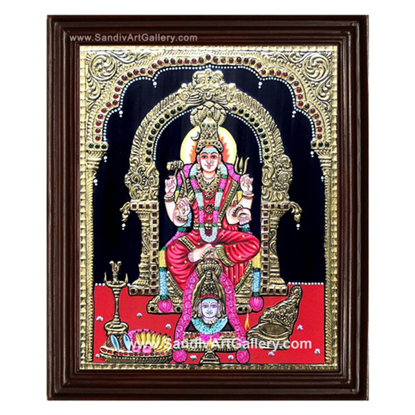 Karumariamman Tanjore Painting
