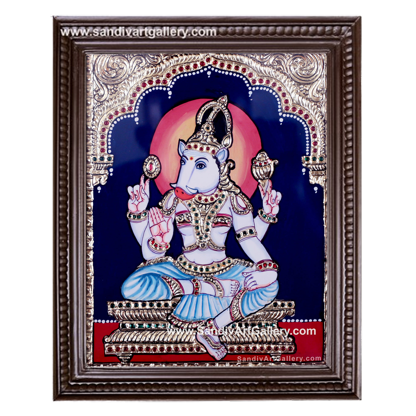 Varahi Amman Tanjore Painting