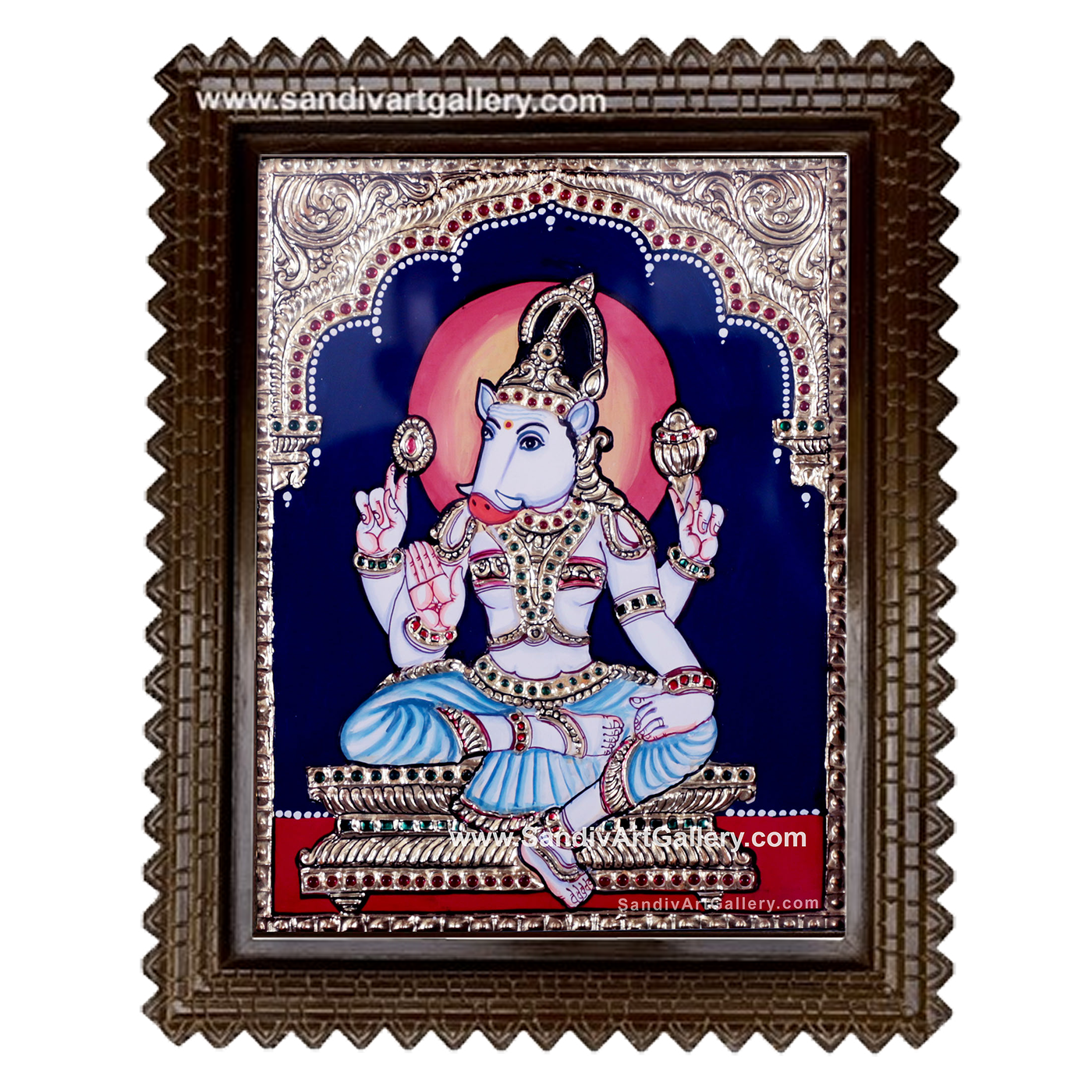 Varahi Amman Tanjore Painting