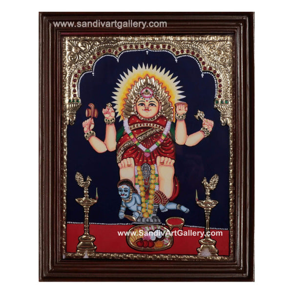 Masani Amman Tanjore Painting
