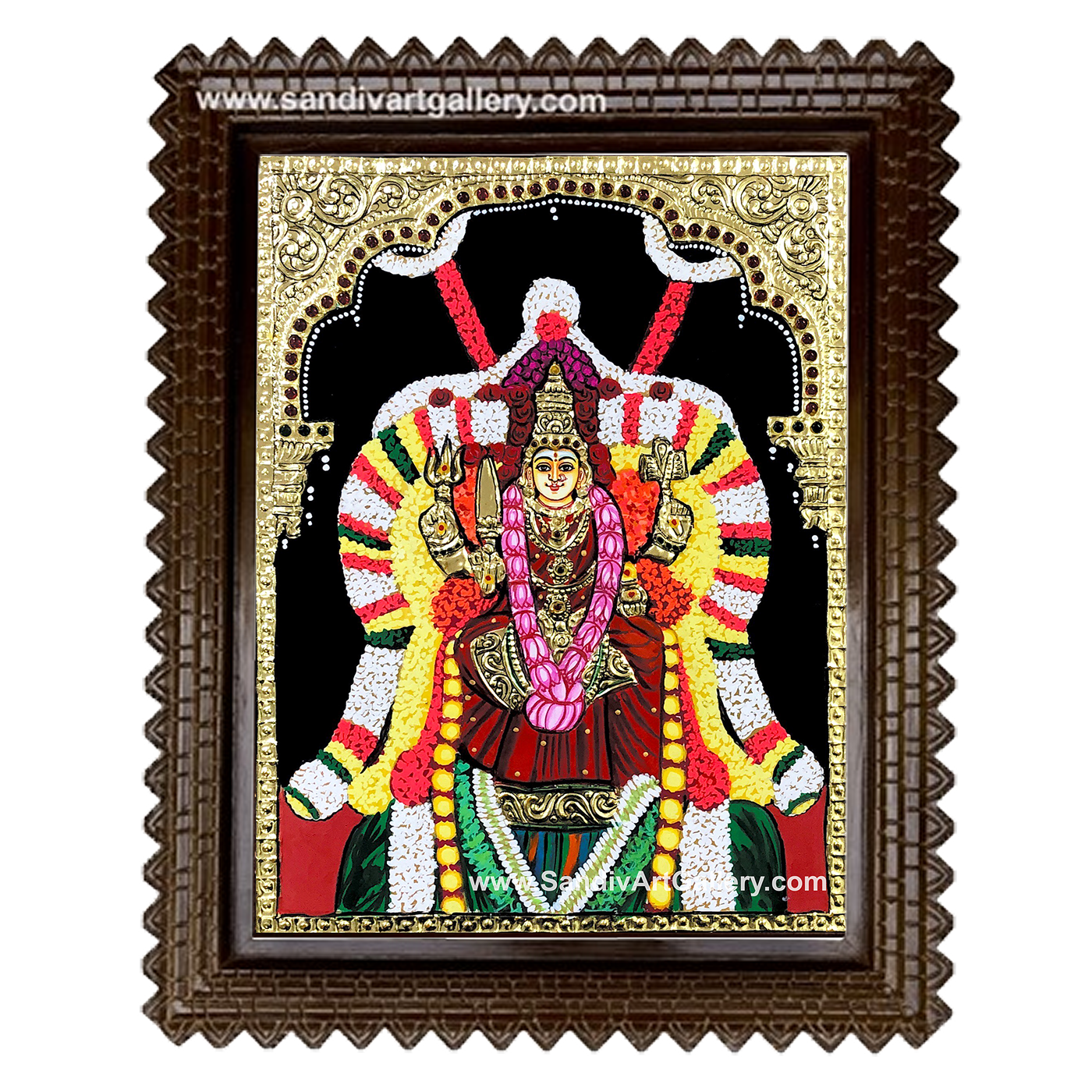 Amman Tanjore Painting2