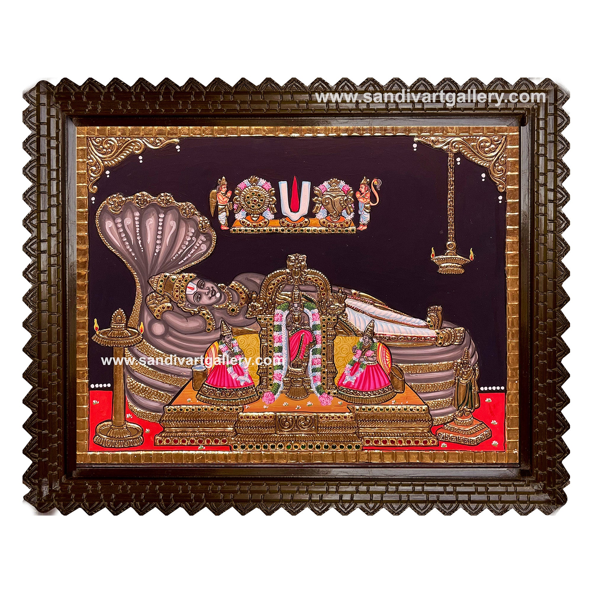 Ranganathar Tanjore Painting