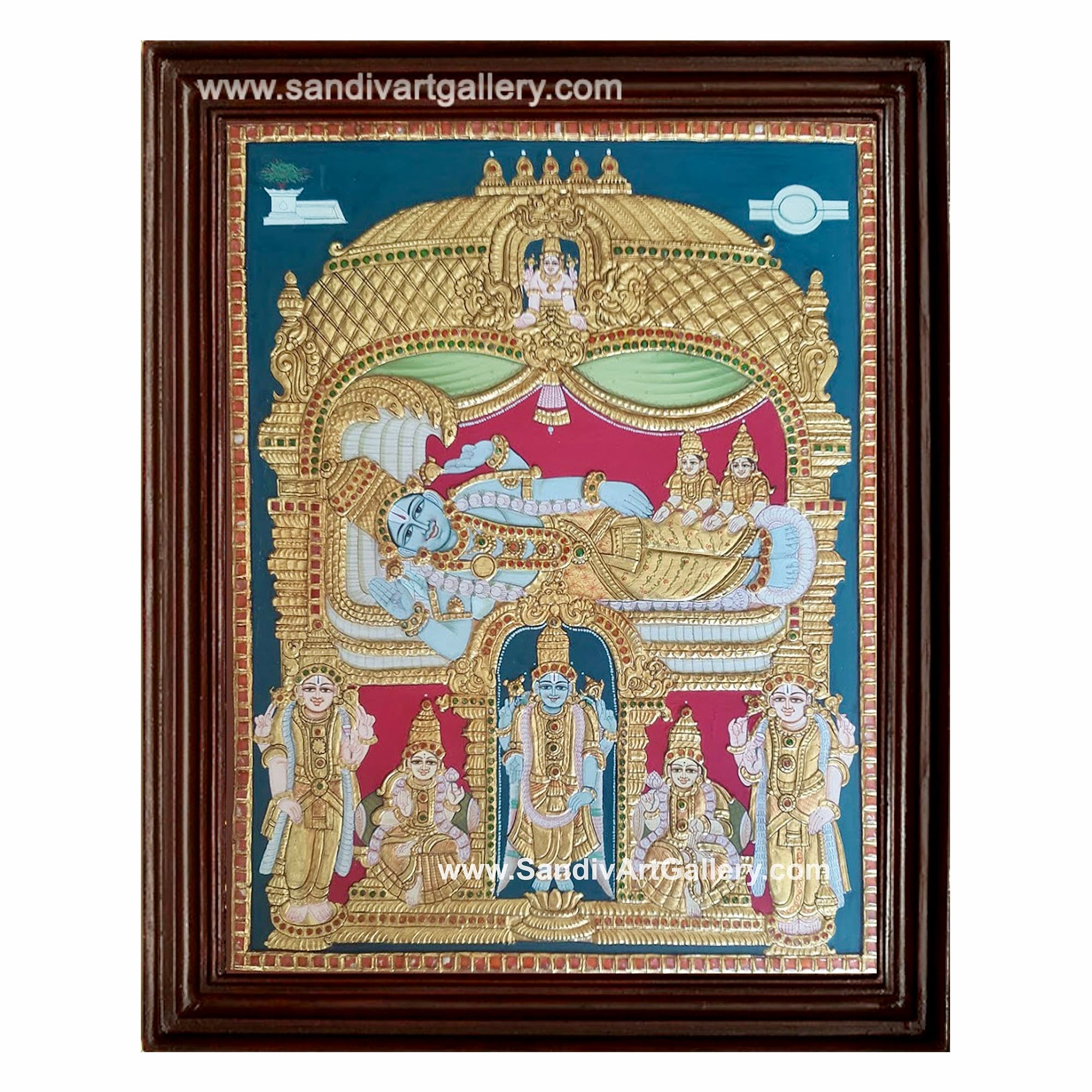 Ranganathar Antique Tanjore Painting