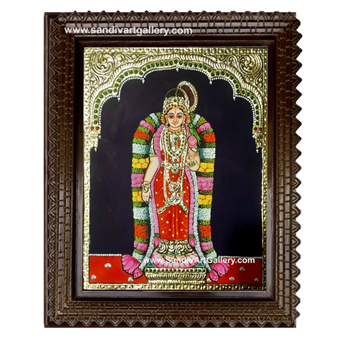 Aandal Tanjore Painting