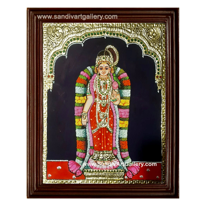 Aandal Tanjore Painting