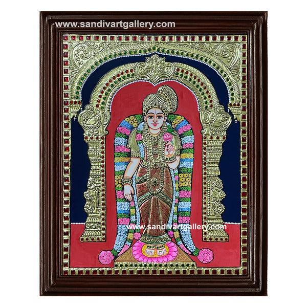 Andal Tanjore Painting