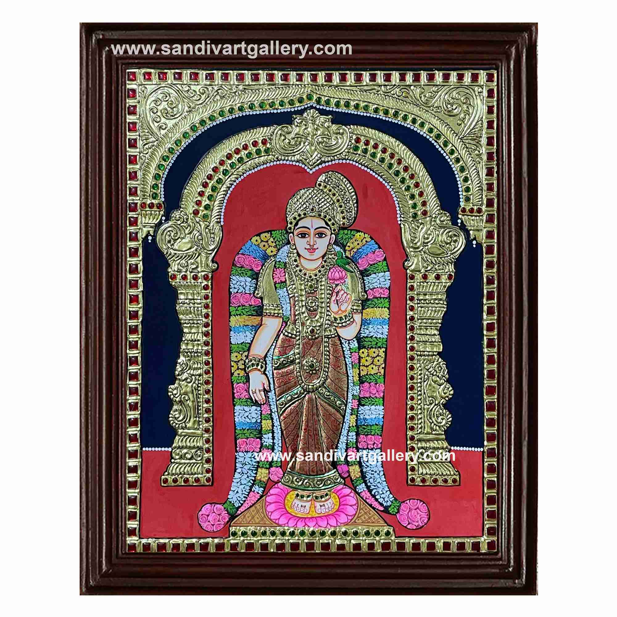 Aandal Tanjore Painting