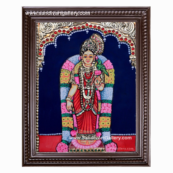 Aandal Tanjore Painting