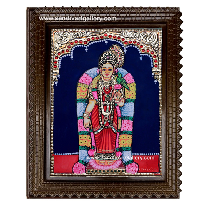 Aandal Tanjore Painting