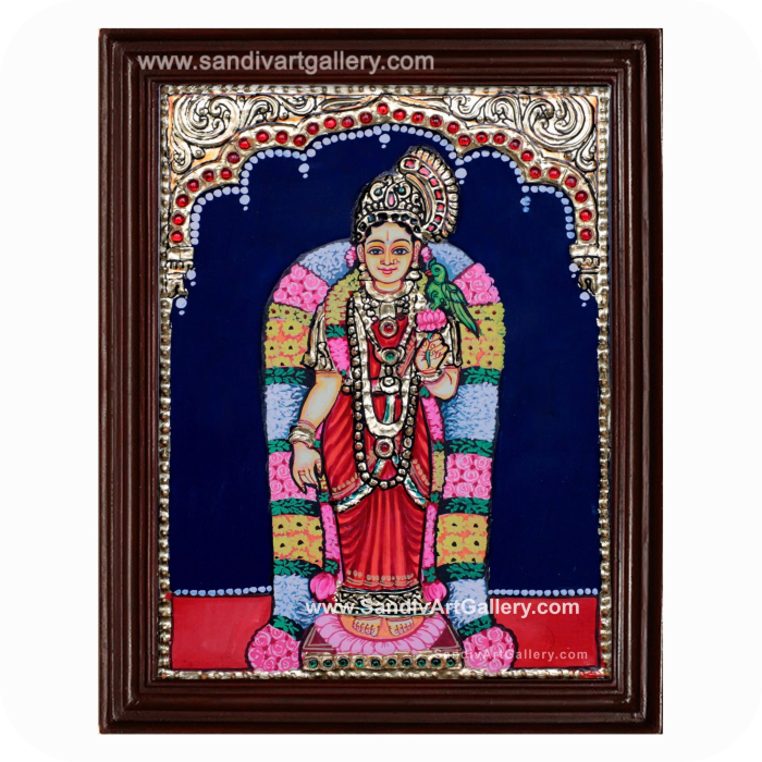 Aandal Tanjore Painting