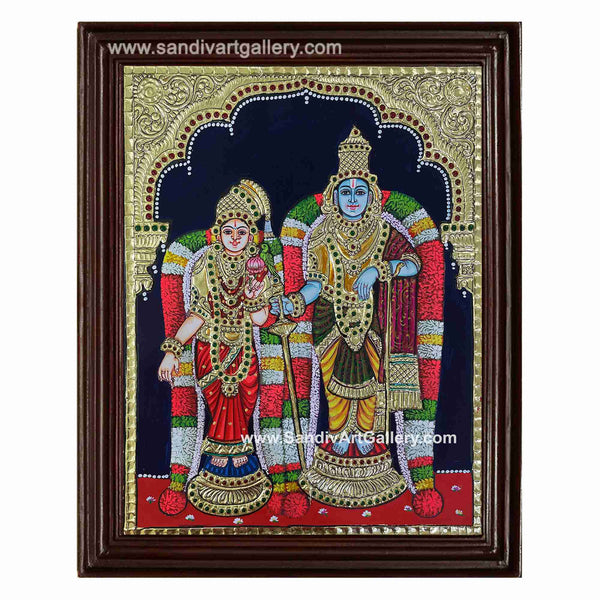 Andal Rangamanar Tanjore Painting