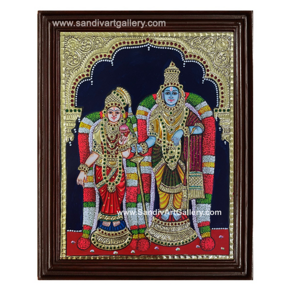 Andal Rangamanar Tanjore Painting