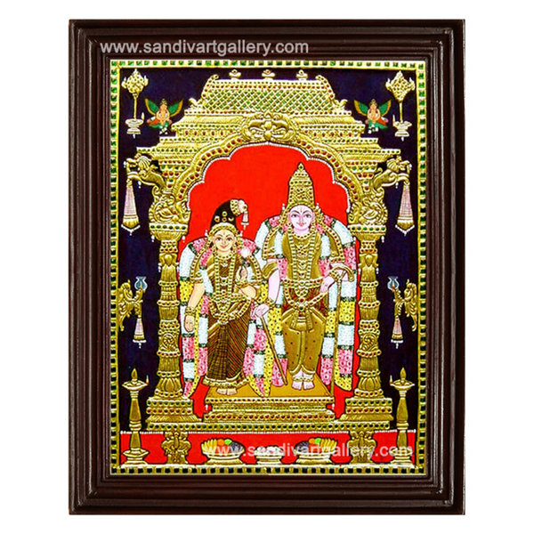 Andal Rangamannar Tanjore Painting