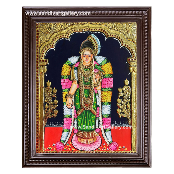 Aandal Tanjore Painting