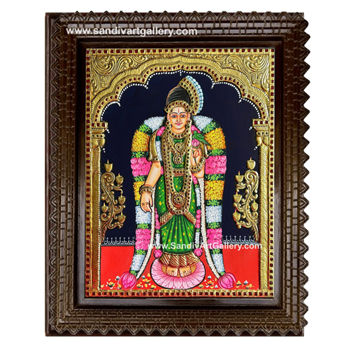 Aandal Tanjore Painting