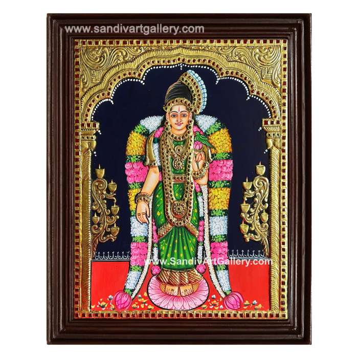 Aandal Tanjore Painting