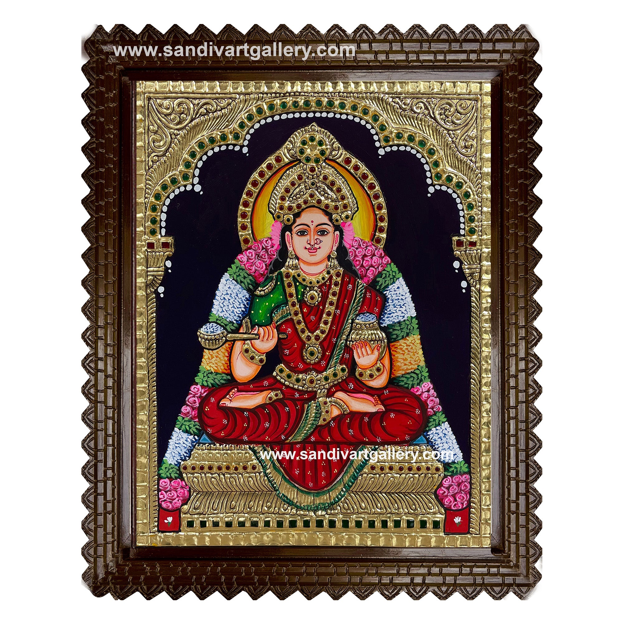Annapoorni Tanjore Painting