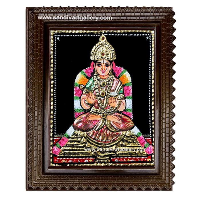 Annapoorani Small Size Tanjore Painting