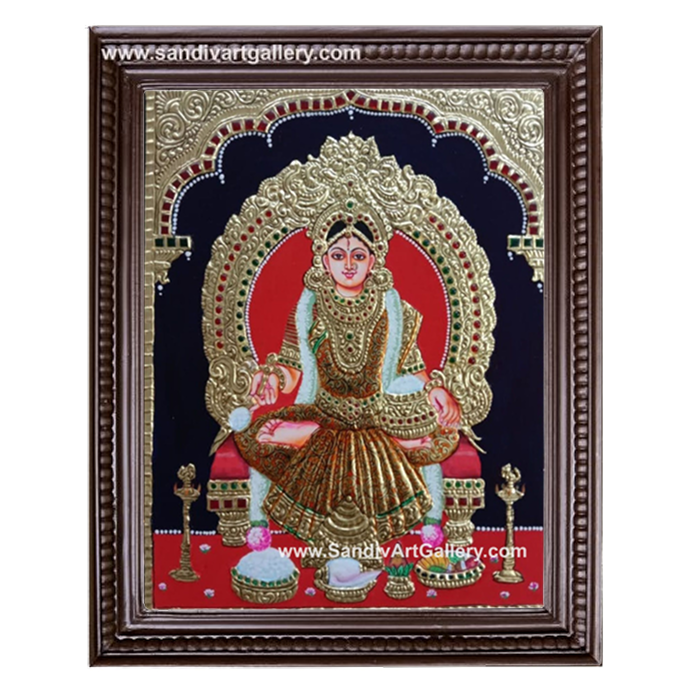 Annapoorneshwari Tanjore Painting