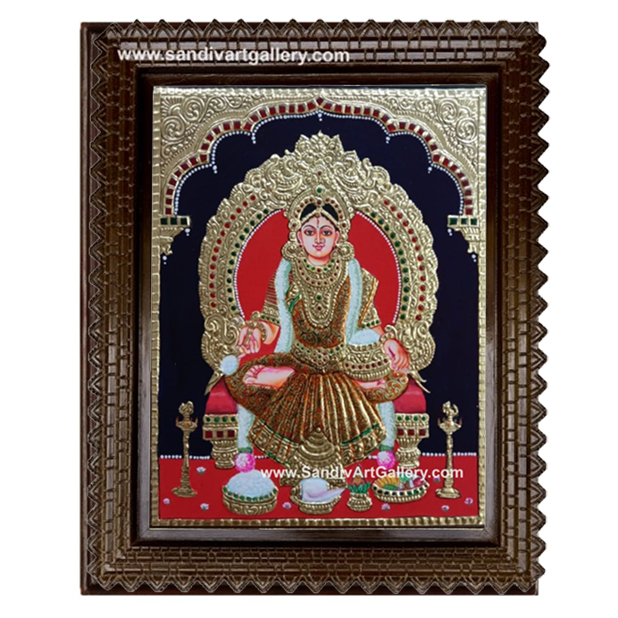 Annapoorneshwari Tanjore Painting