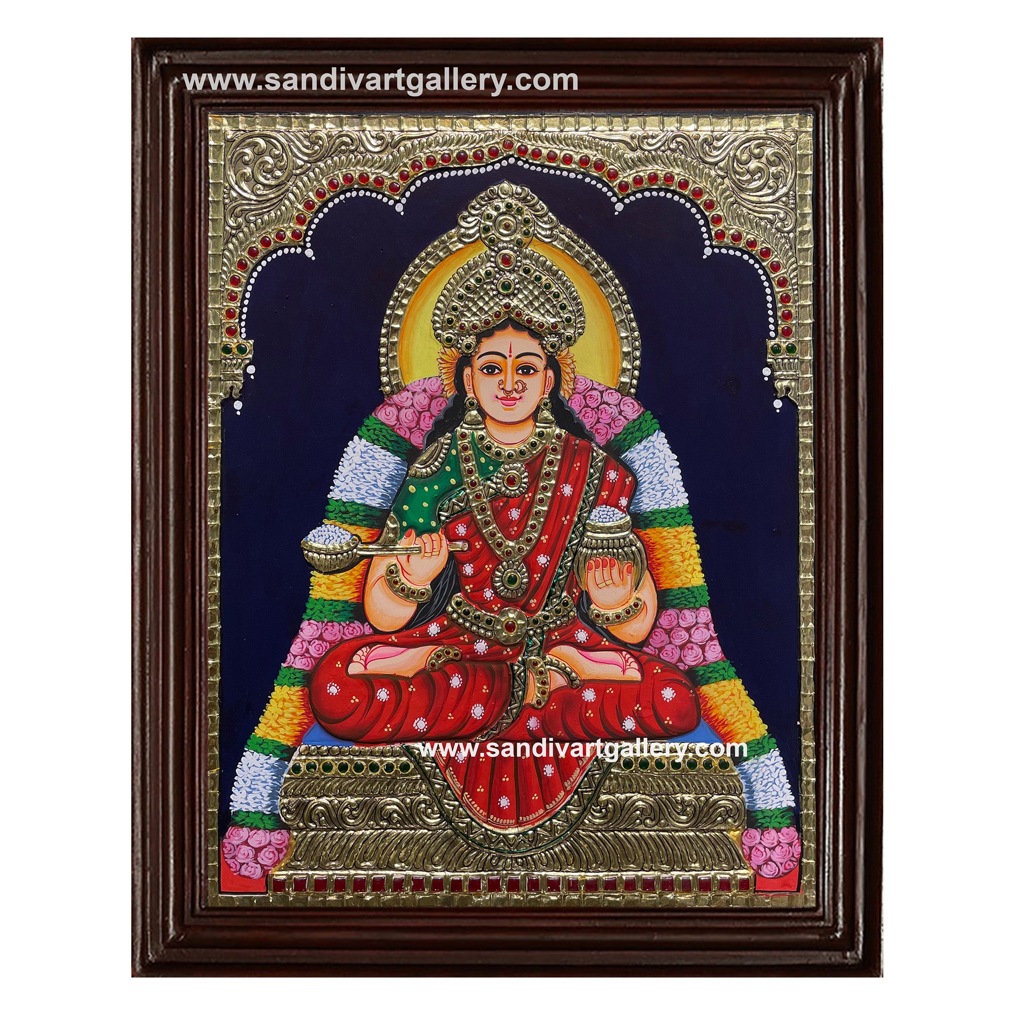 Annapoorni Tanjore Painting