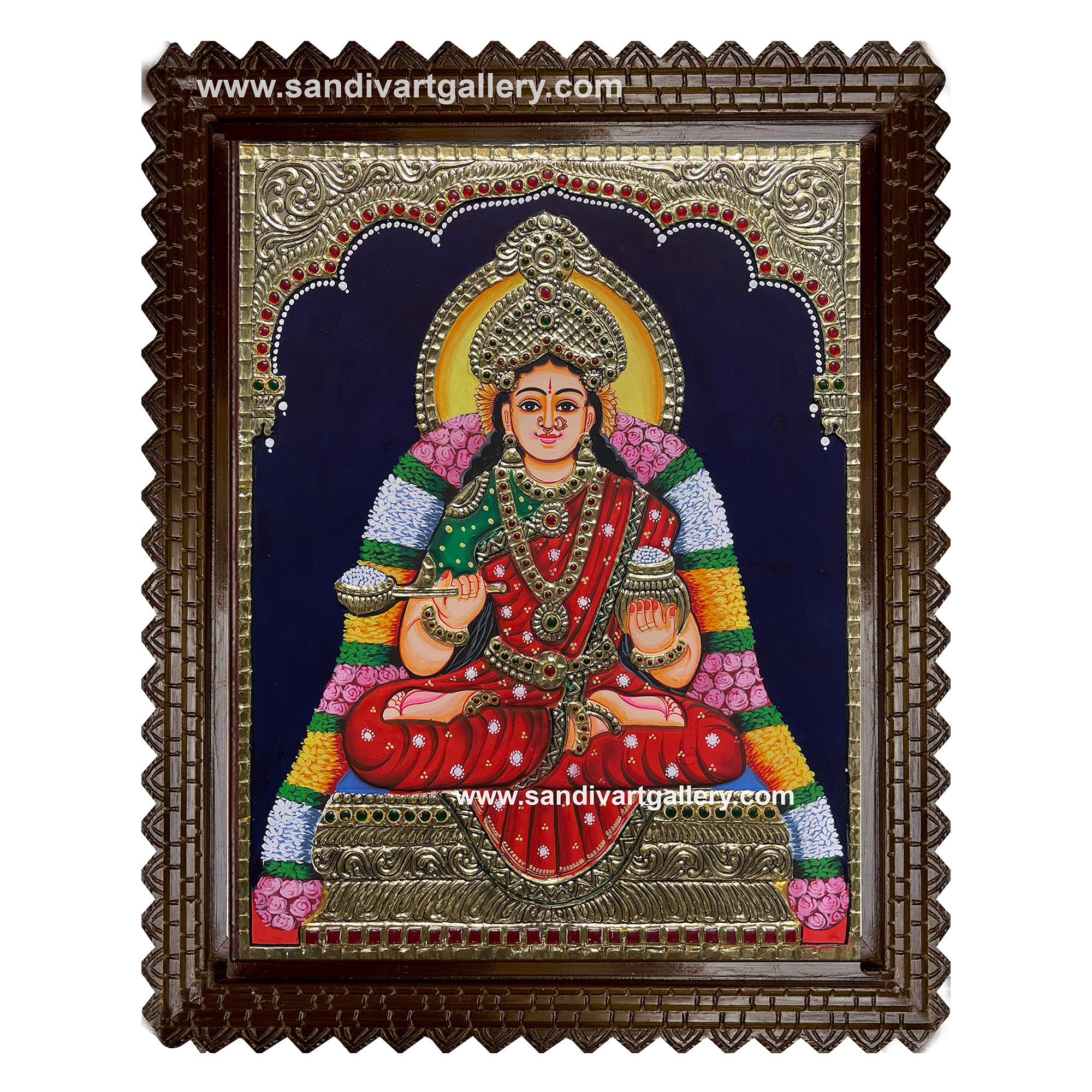 Annalakshmi Tanjore Painting