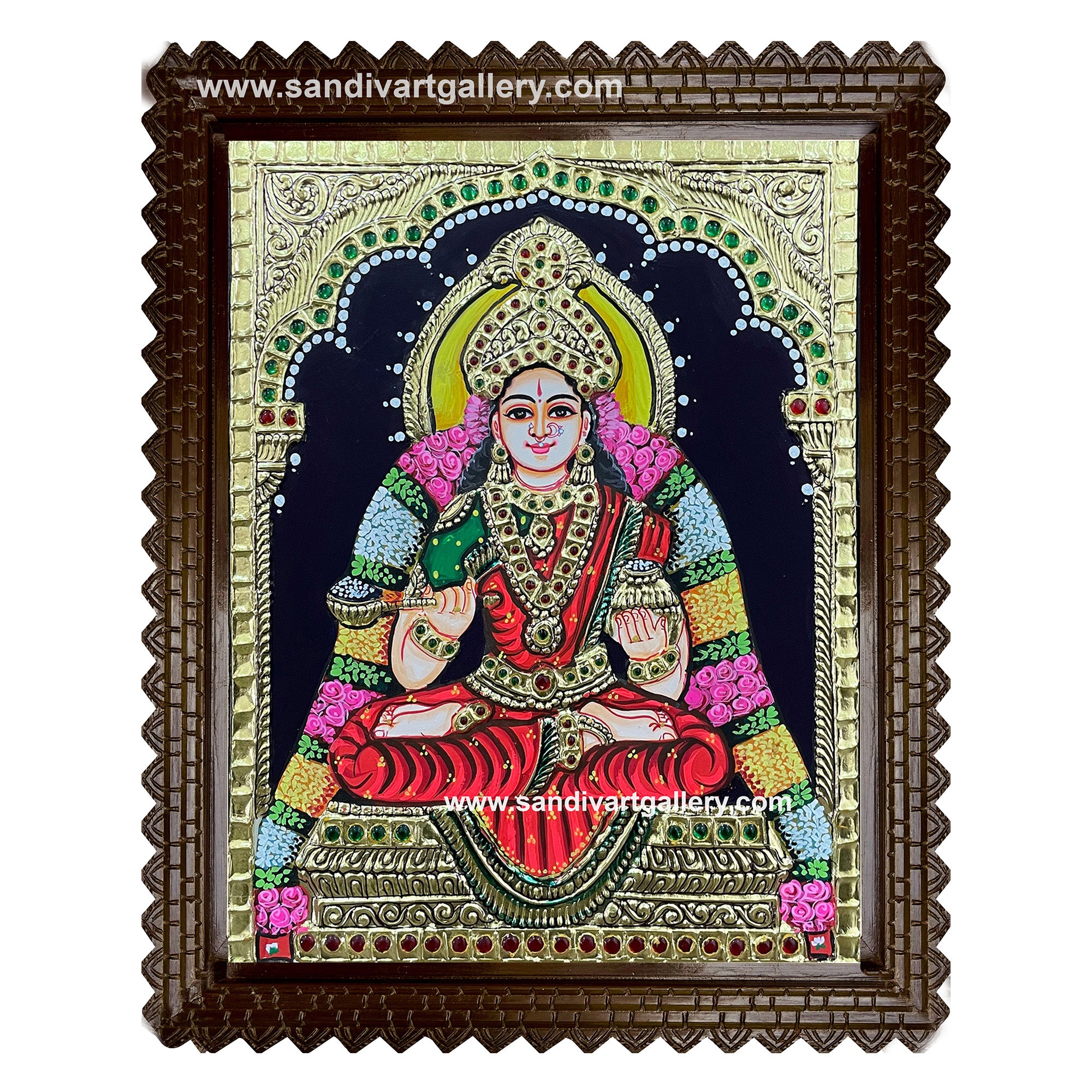 Annapoorni Tanjore Painting