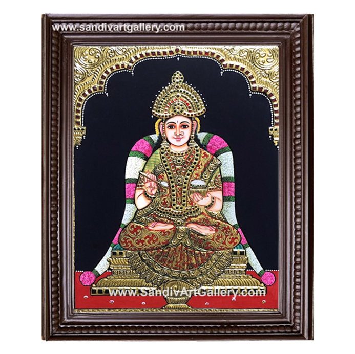Annapoorani Tanjore Painting2