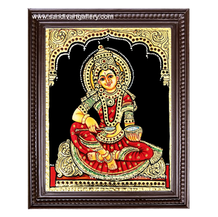 Annapurna Tanjore Painting1