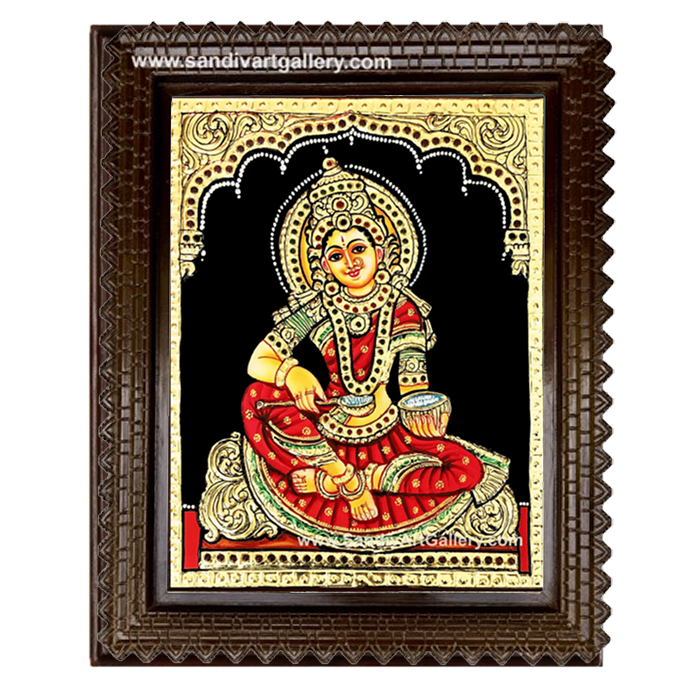 Annapurna Tanjore Painting1