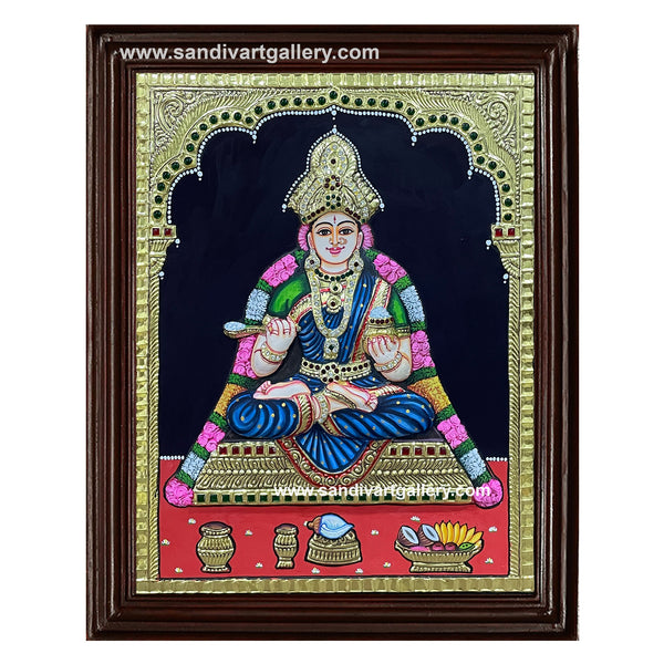 Annapurani 2D Embossed Tanjore Painting