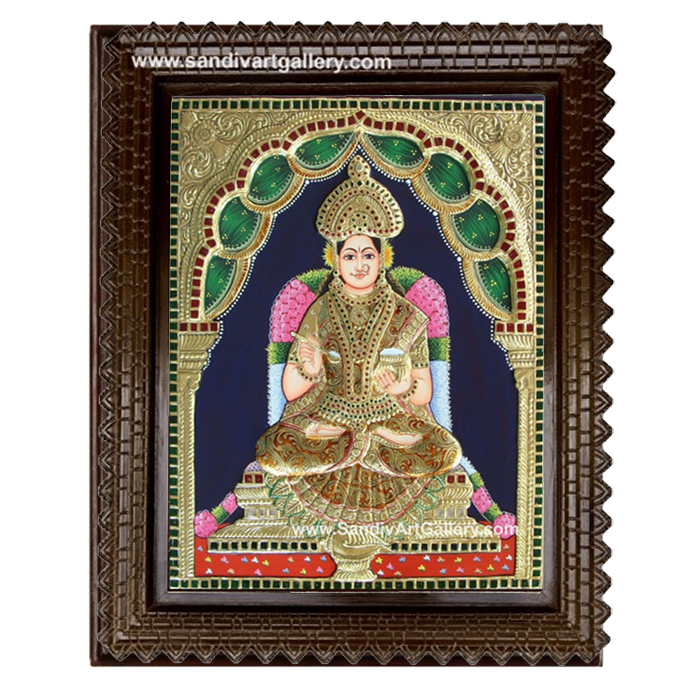 Annapurani 2D Embossed Tanjore Painting