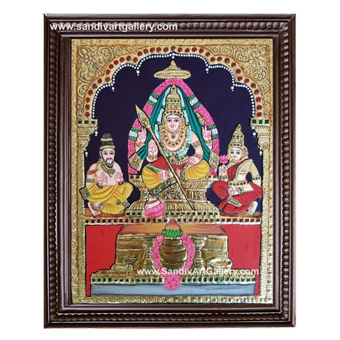 Thirupparakundram Murugan Tanjore Painting