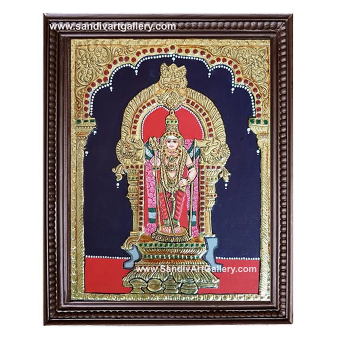 Palani Murugan Tanjore Painting