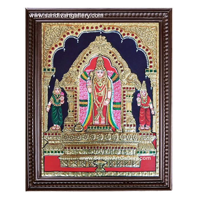 Thiruthani Murugan Tanjore Painting