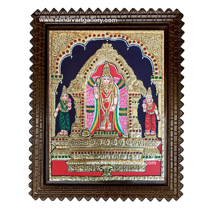 Thiruthani Murugan Tanjore Painting
