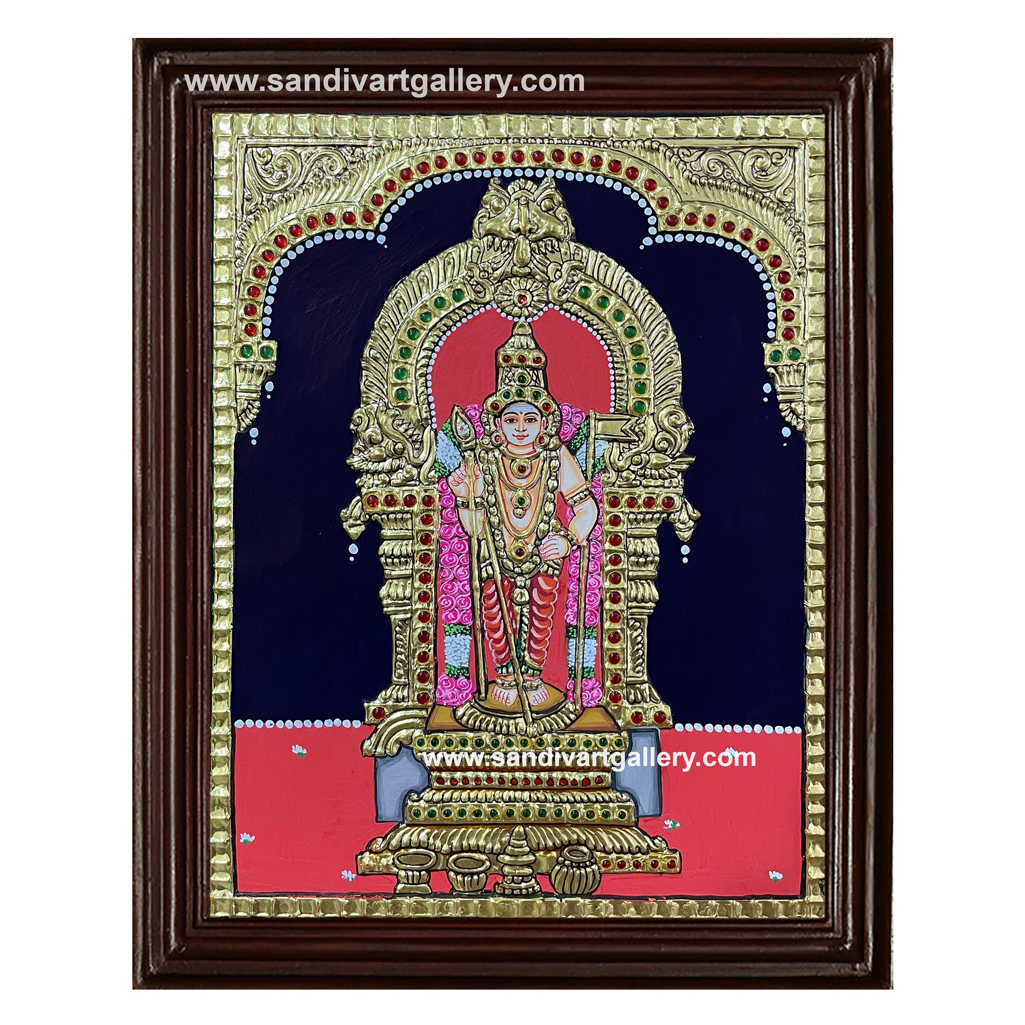 Palani Murugan Tanjore Painting