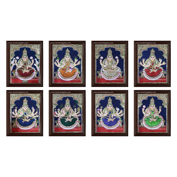 Ashtalakshmi Tanjore Painting