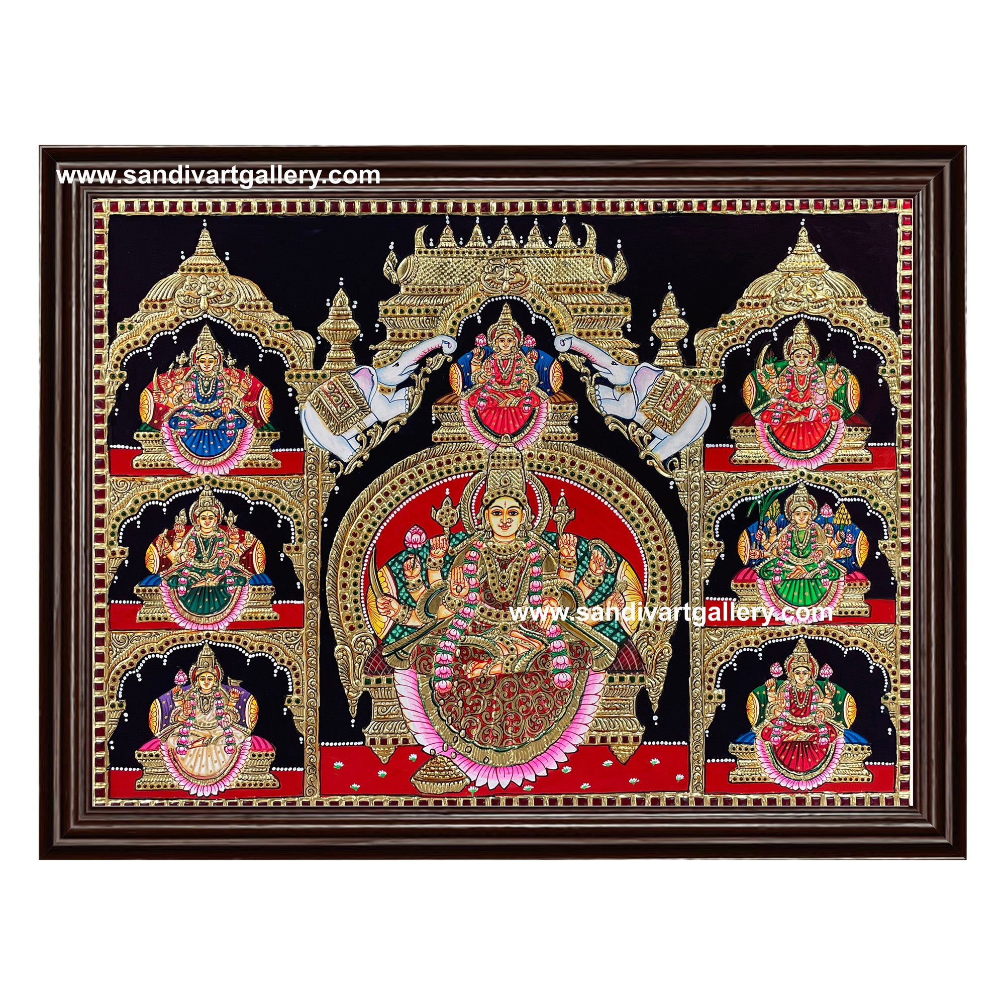 Ashtalakshmi Tanjore Painting