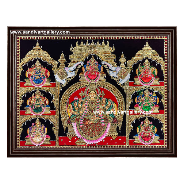 Ashtalakshmi Tanjore Painting