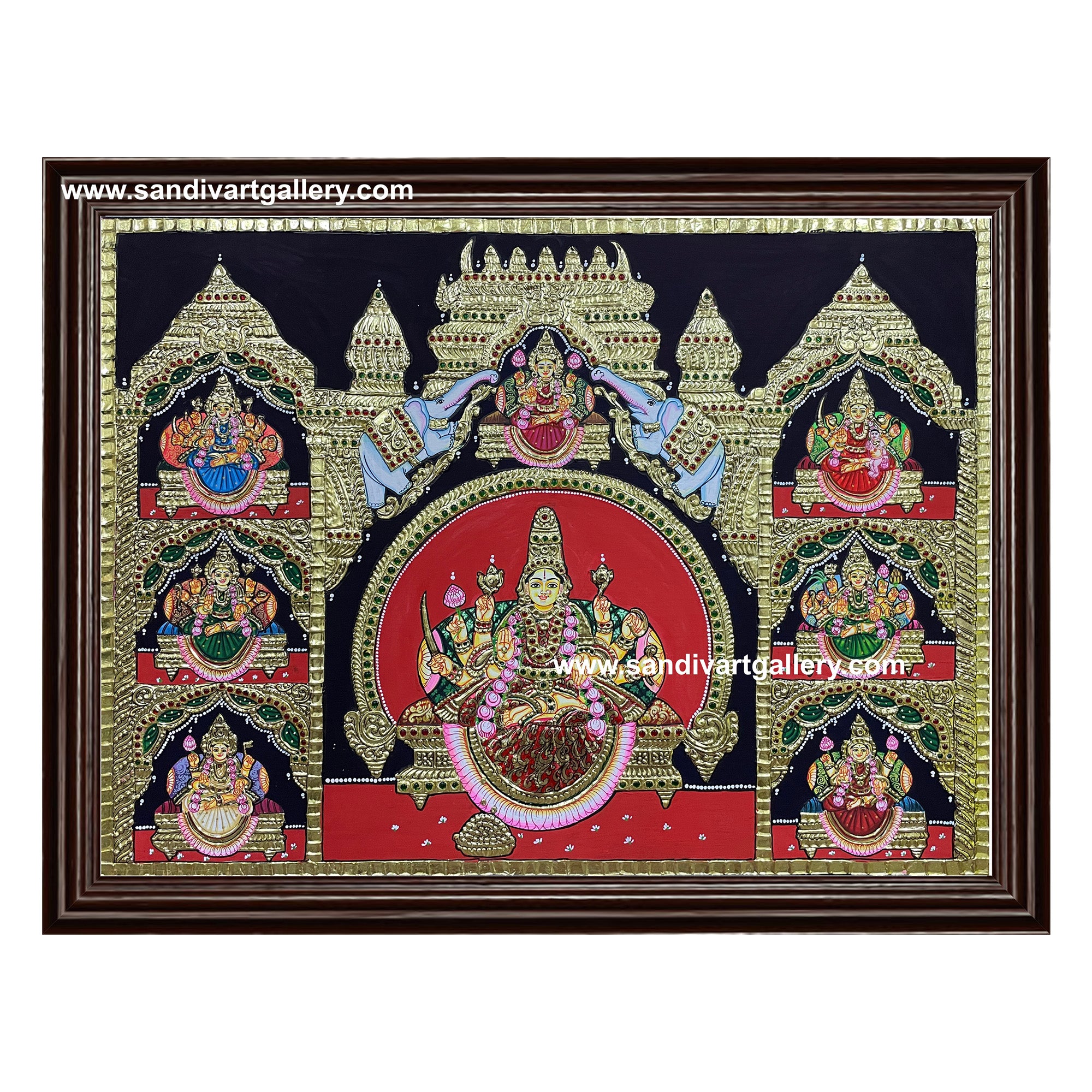 Ashtalakshmi Tanjore Painting