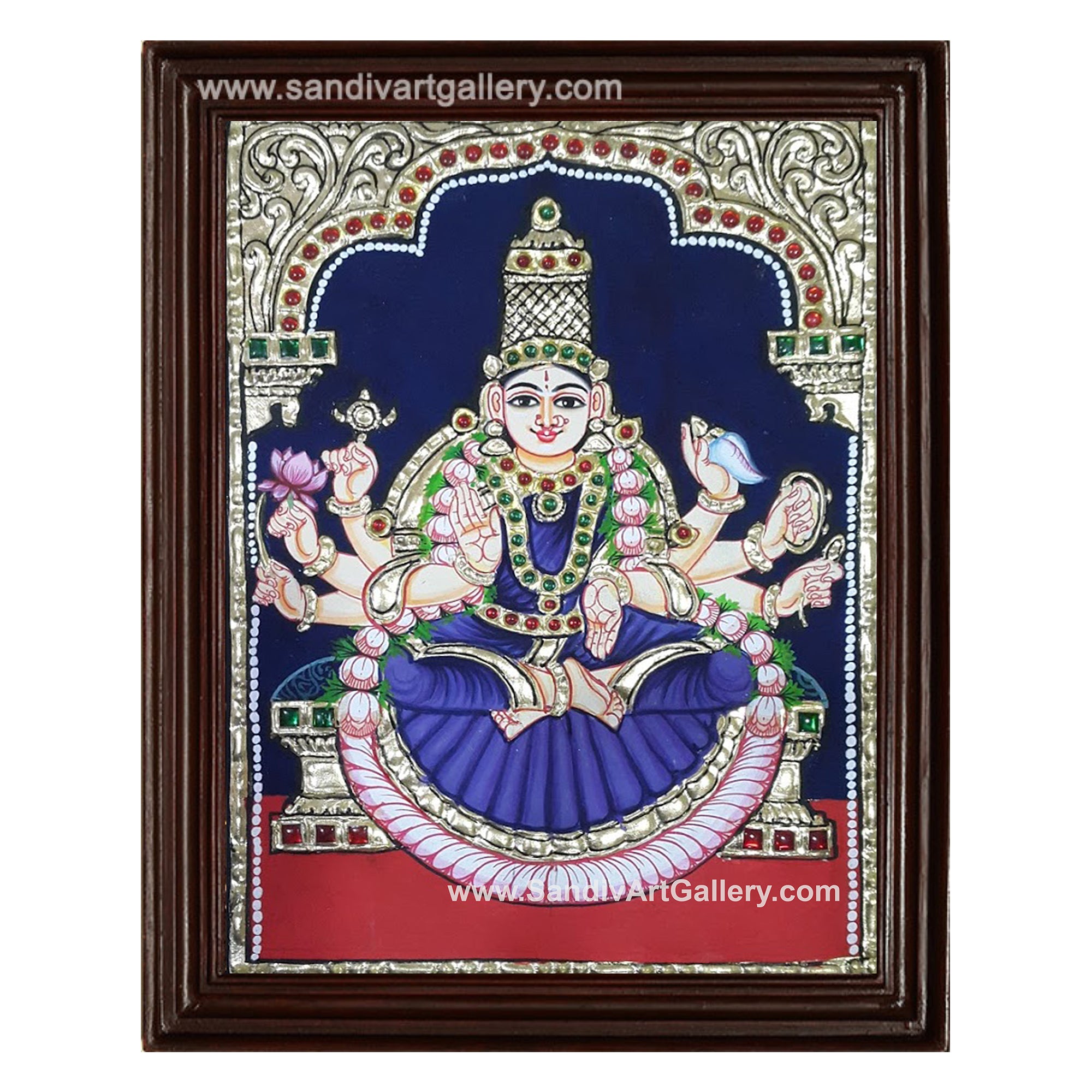 Vijaya Lakshmi Tanjore Painting